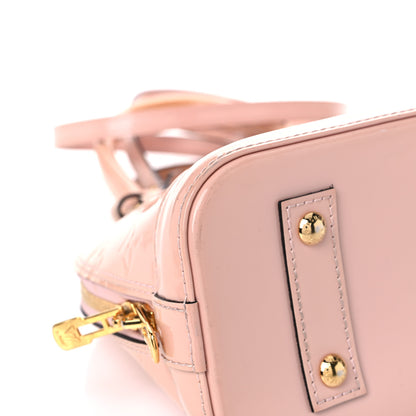 Louis Vuitton Vernis Alma BB Rose Ballerine 8 of 20