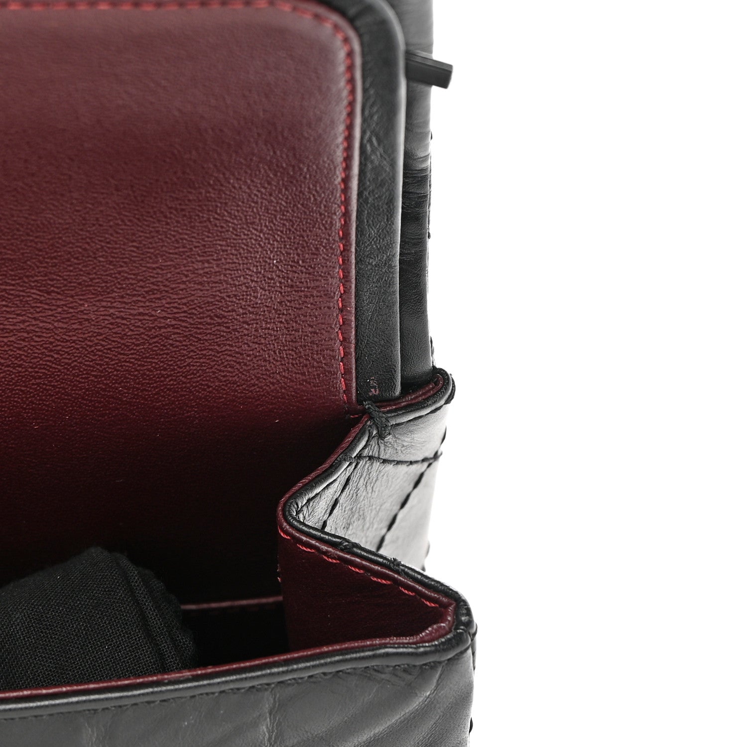 Chanel Aged Calfskin Quilted 2.55 Reissue 225 Flap Black 14 of 15