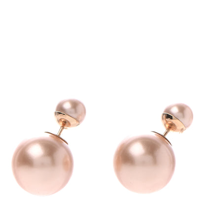 Christian Dior Pearl Mise En Dior Tribal Earrings Pink 1 of 4