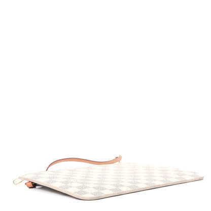 Louis Vuitton Damier Azur Neverfull MM GM Pochette 3 of 5