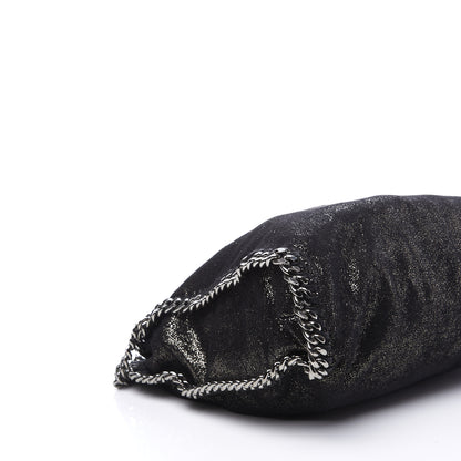 Stella McCartney Chamois Shiny Dotted Falabella Fold Over Tote Ruthenium 5 of 9