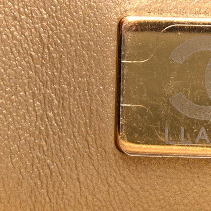 Chanel Lambskin Quilted Enamel Mini Pearl Crush Flap Black 7 of 10