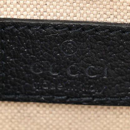 Gucci GG Supreme Monogram Textured Calfskin Web Mini Ophidia Messenger Beige Blue 6 of 11