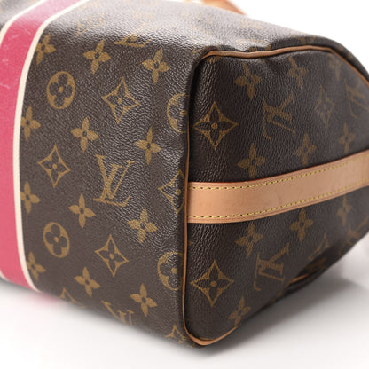 Louis Vuitton Monogram My LV Heritage Speedy Bandouliere 25 Fuchsia White 7 of 10