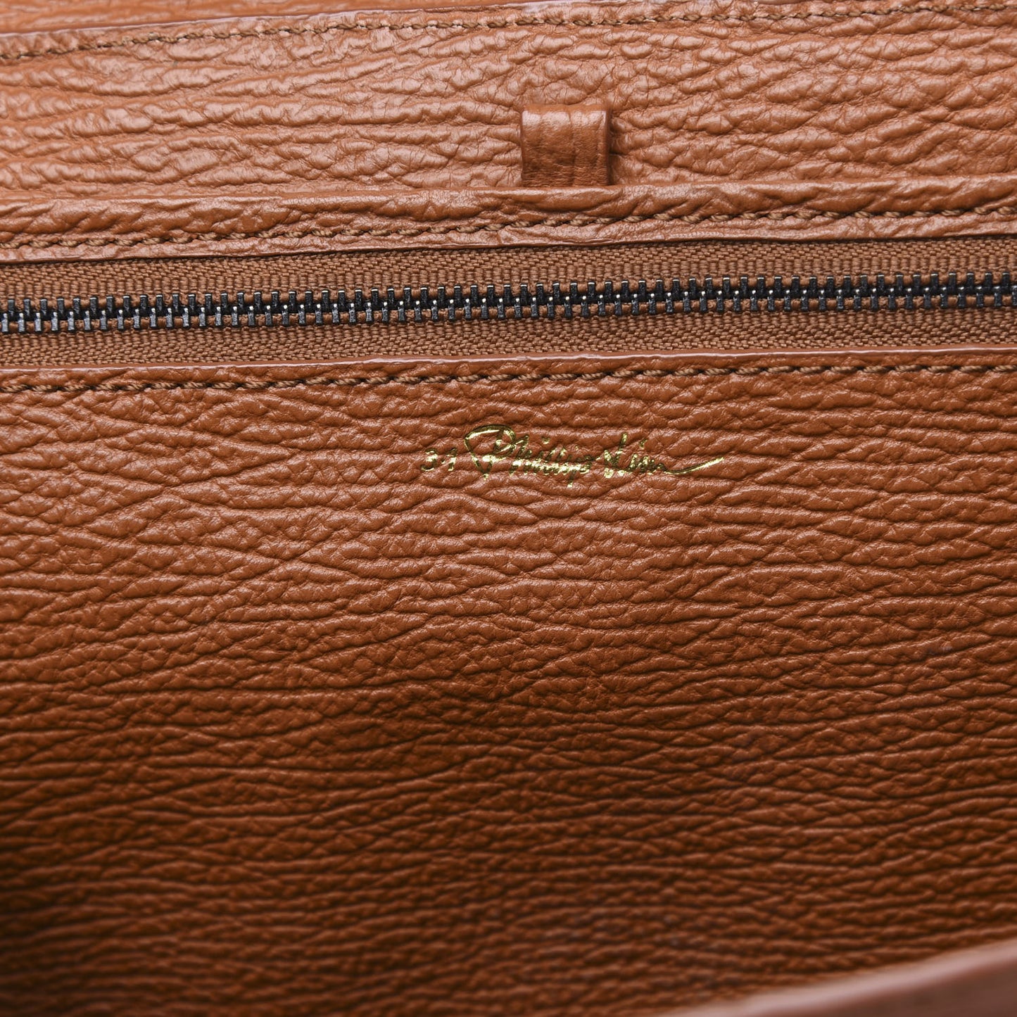 3.1 Textured Calfskin Medium Pashli Satchel Rust