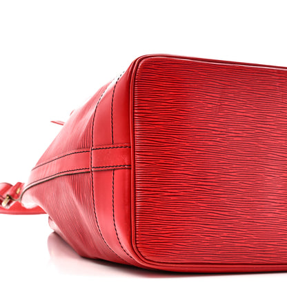 Louis Vuitton Epi Noe Castillan Red 8 of 10