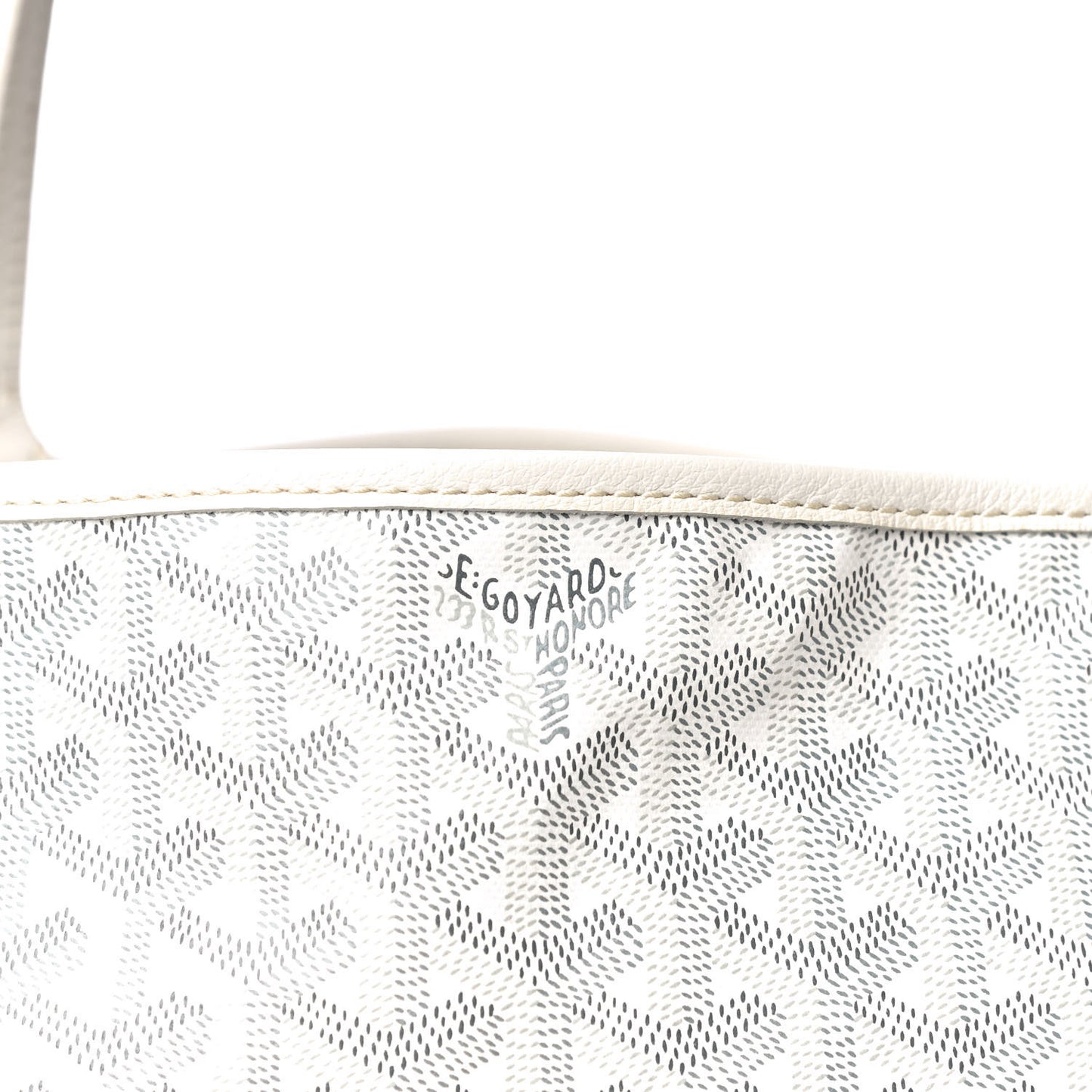 Goyardine Saint Louis GM White