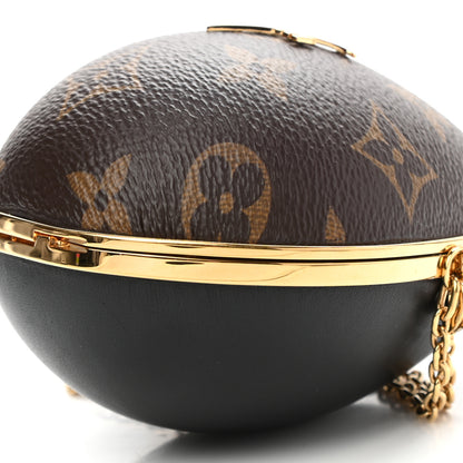 Louis Vuitton Monogram Egg Case Black 9 of 13