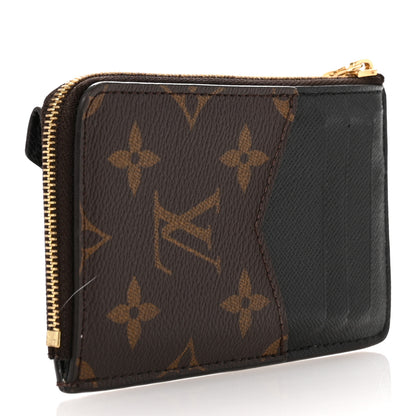 Louis Vuitton Monogram Recto Verso Card Holder Black 3 of 8