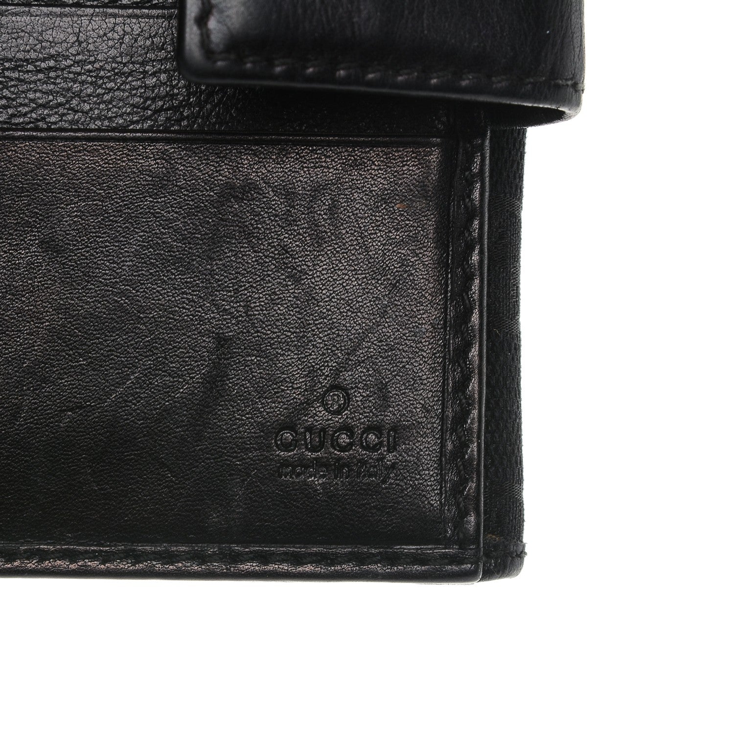 Gucci Monogram New Britt French Wallet Black 7 of 7