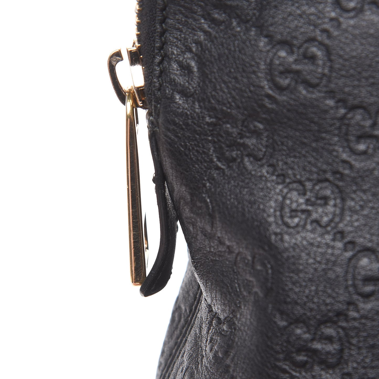 Guccissima Medium Bree Shoulder Bag Black