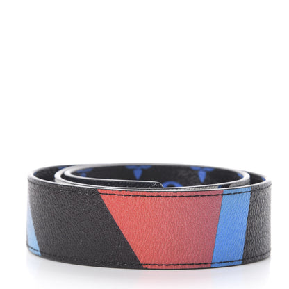 Louis Vuitton Canvas Bandouliere Shoulder Strap Black Bleu Digital 2 of 3