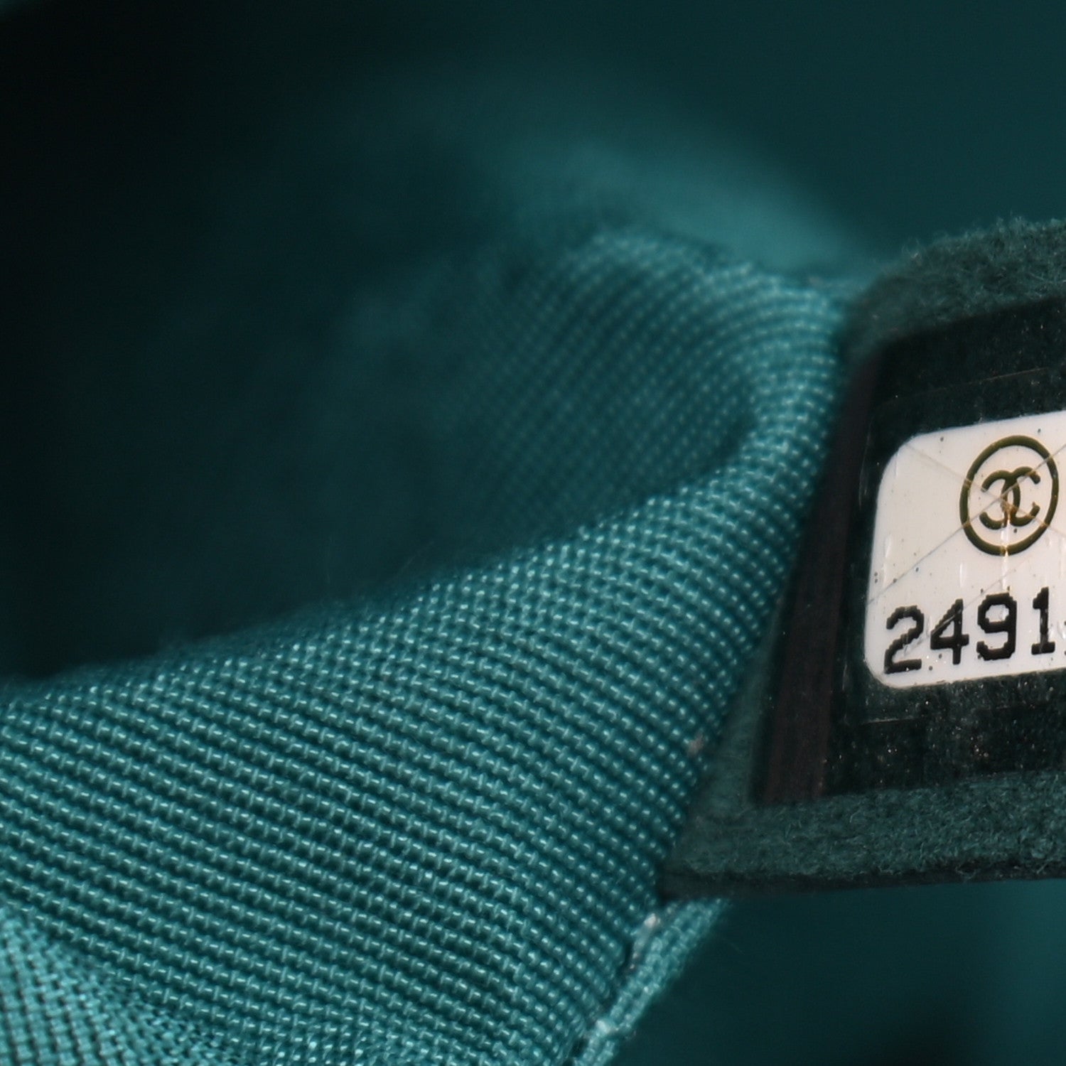 Chanel Metallic Caviar Quilted Medium Boy Flap Turquoise 7 of 10
