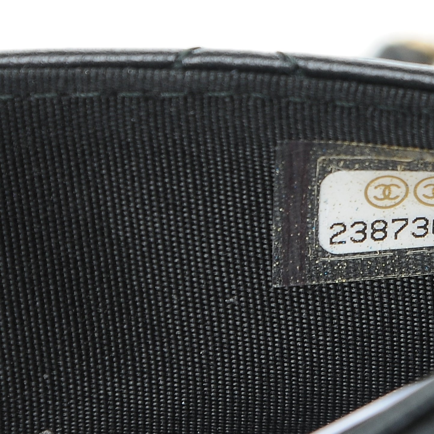 Lambskin Quilted Trendy CC Wallet On Chain WOC Black
