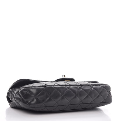 Chanel Lambskin Quilted Medium Cruise Charm Single Flap Black 4 of 18