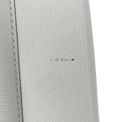 Balenciaga Calfskin Small Logo North South Shopping Tote White 8 of 11