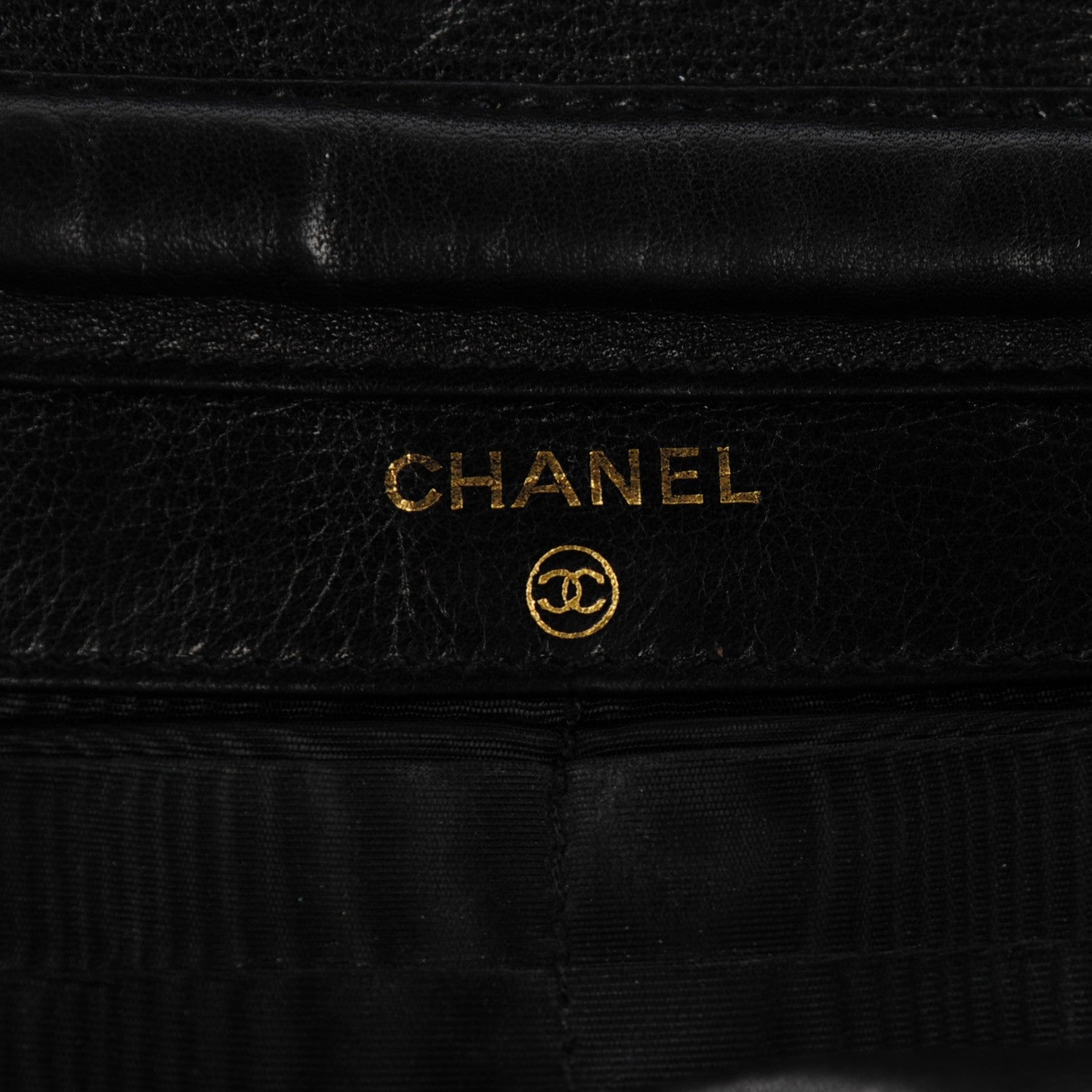 Chanel Caviar Timeless CC Wallet On Chain WOC Black 5 of 8