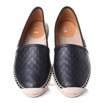 Gucci Microguccissima Signature Espadrilles 37.5 Black 5 of 12
