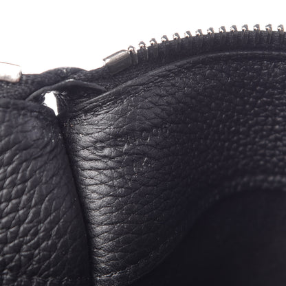 Hermes Togo Bazar Pouch Black 6 of 7