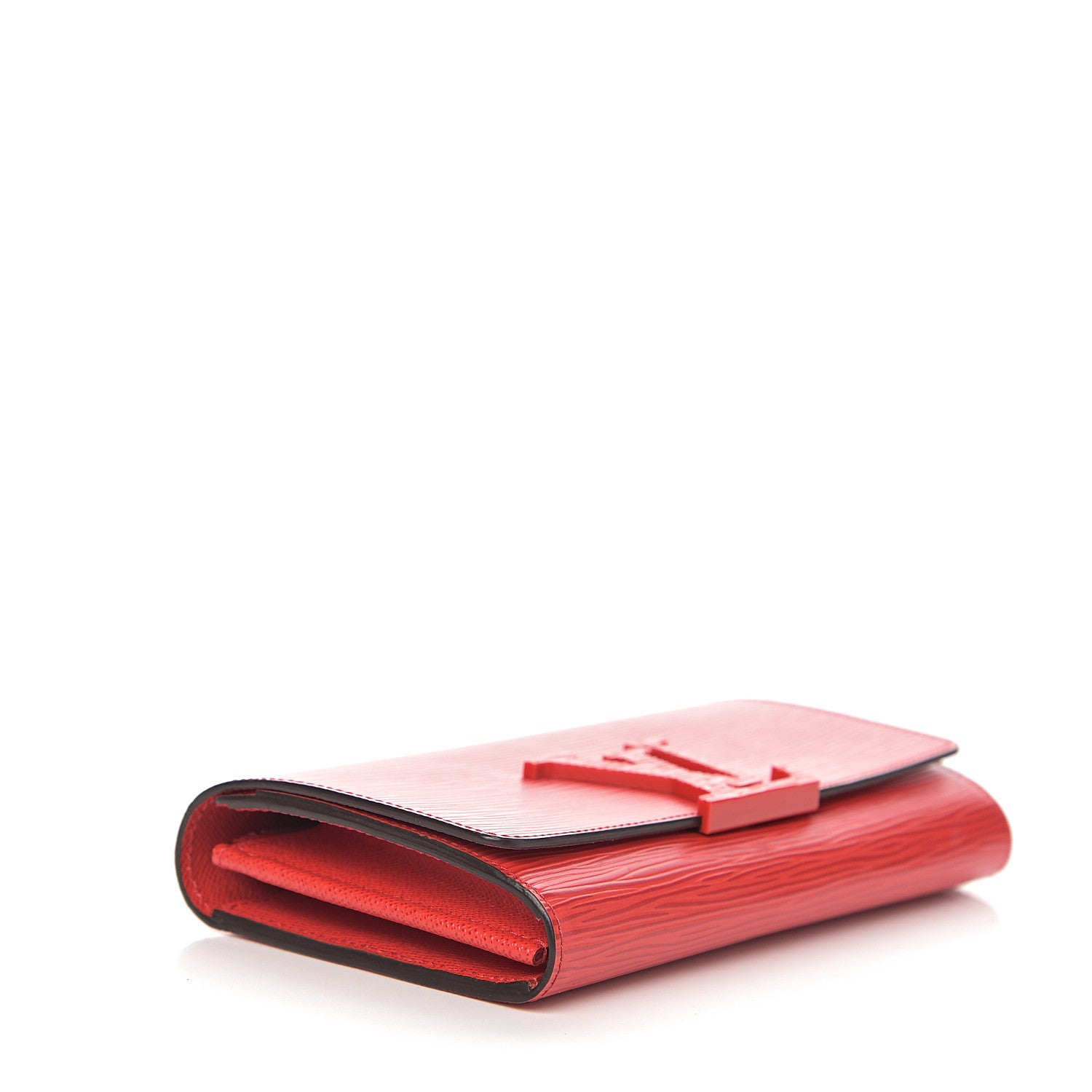Louis Vuitton Epi Louise Wallet Coquelicot 3 of 5