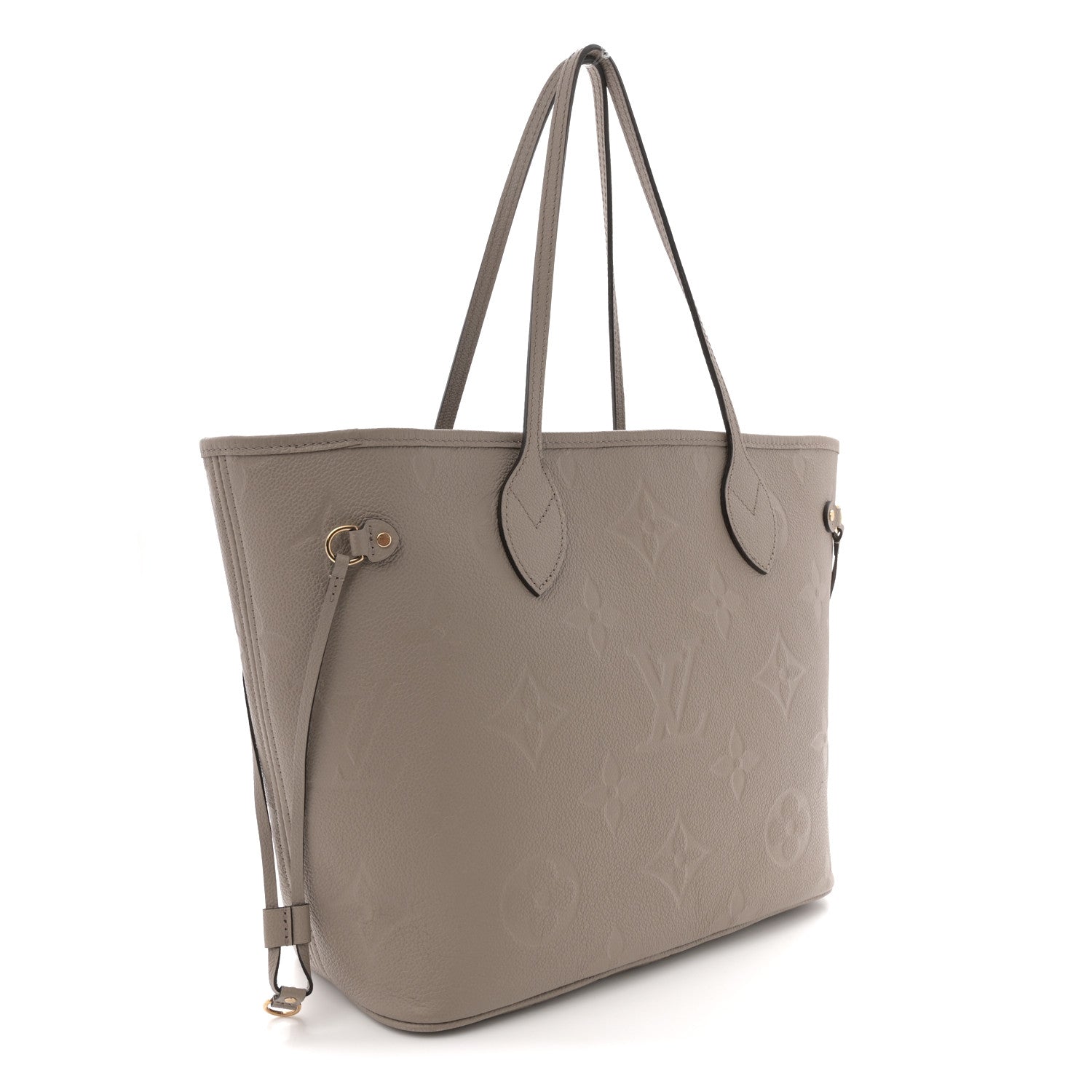 Louis Vuitton Empreinte Monogram Giant Neverfull MM Tourterelle 3 of 9