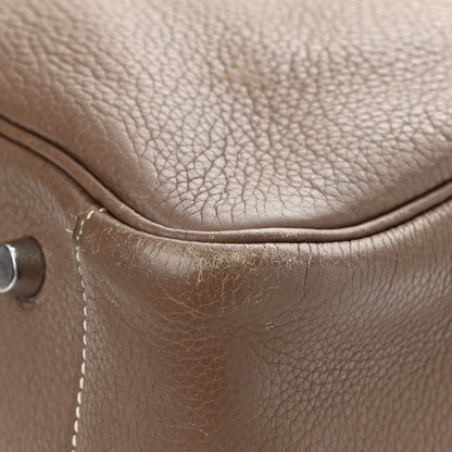 Hermes Taurillon Clemence Lindy 34 Etoupe 14 of 15