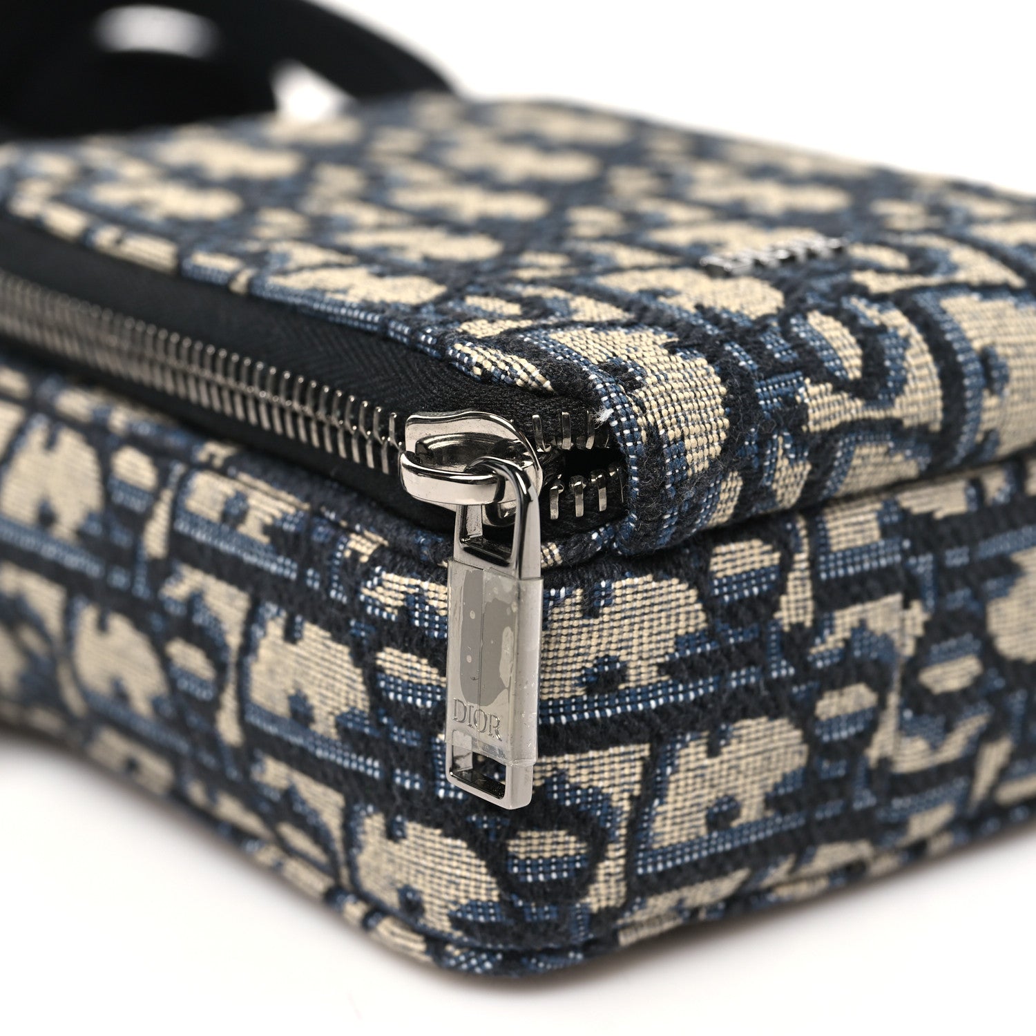 Christian Dior Oblique Micro Rider Pouch Blue 8 of 10