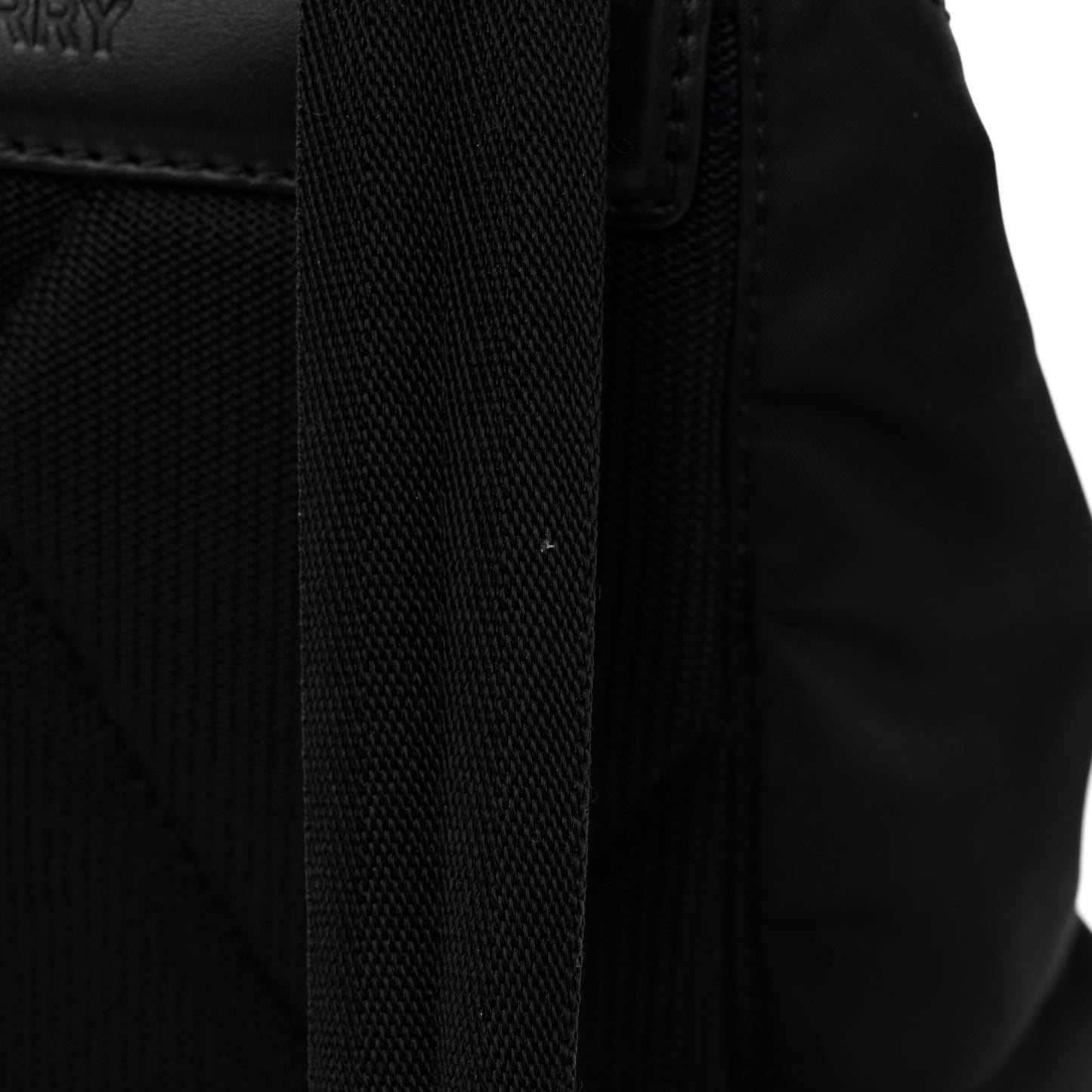 Nylon Logo Print Small Rucksack Backpack