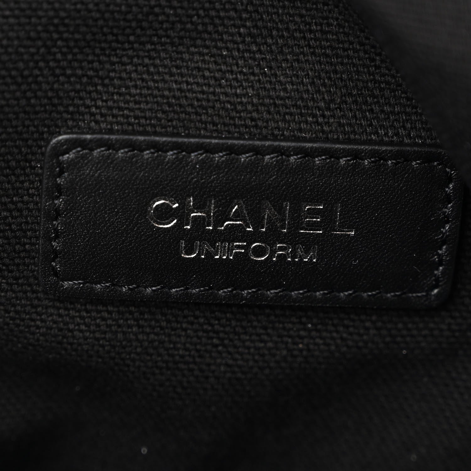 Chanel Calfskin Quilted Waist Belt Bag Black 6 of 12