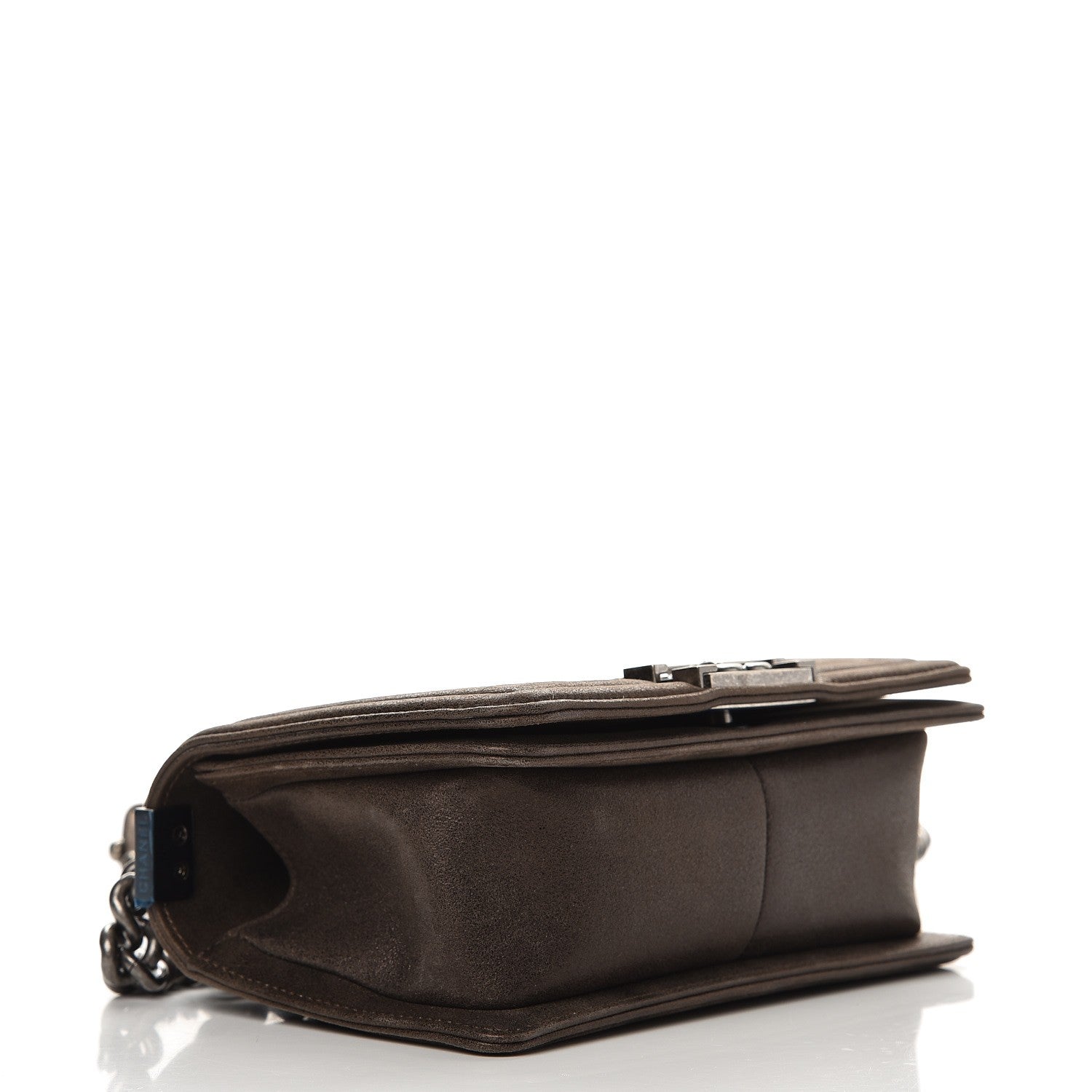 Chanel Metallic Lizard Iridescent Calfskin Small Boy Flap Bronze 4 of 10
