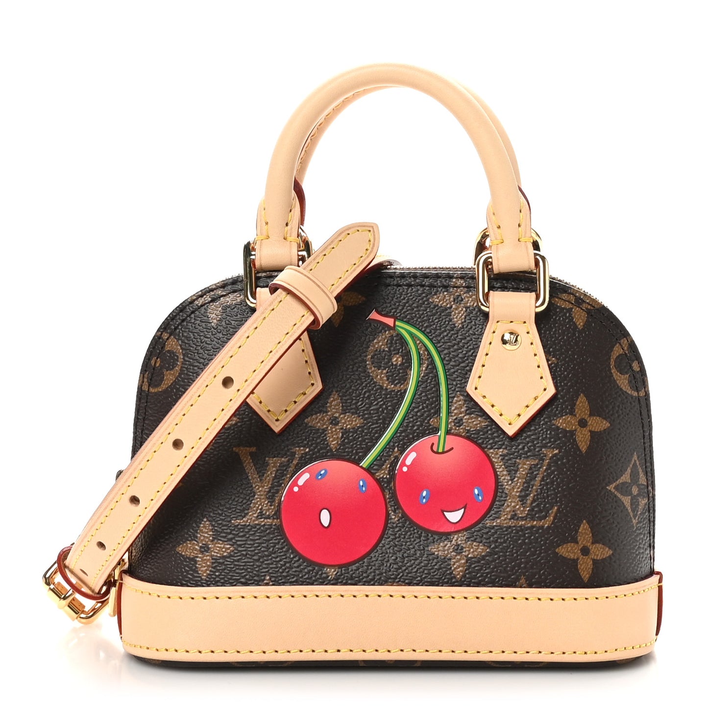LV X TM Monogram Cerises Nano Alma