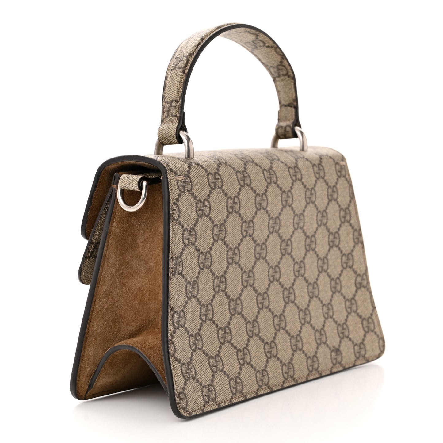 GG Supreme Monogram Small Dionysus Top Handle Bag Taupe