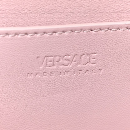 Versace Calfskin Medium Greca Goddess Shoulder Bag Pale Pink 8 of 13
