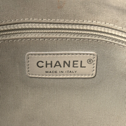 Chanel Washed Lambskin Quilted Large Chain Around Messenger Black 6 of 9
