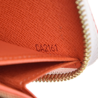 Louis Vuitton Monogram Multicolor Zippy Wallet White Orange 7 of 14