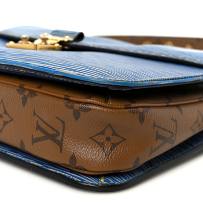 Louis Vuitton Epi Reverse Monogram Pochette Metis Denim Light 14 of 14