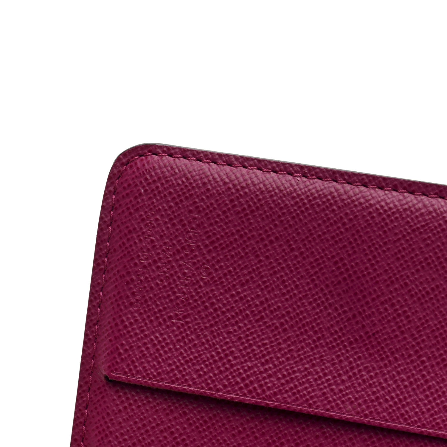 Louis Vuitton Monogram Perforated Compact Zipped Wallet Fuchsia 6 of 6