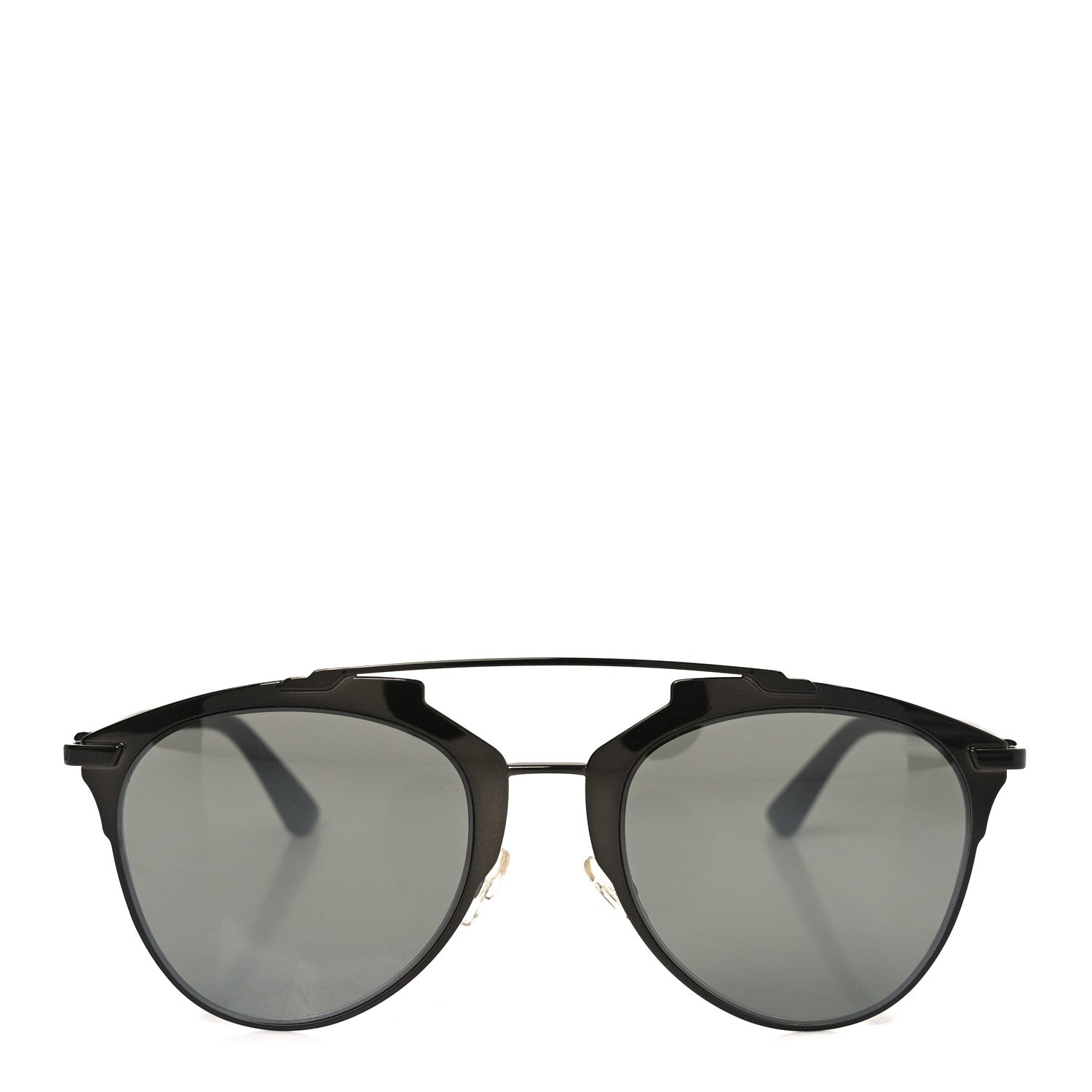 Christian Dior Reflected Prism Mirrored Sunglasses Black 2 of 8