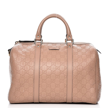 Gucci Guccissima Medium Joy Boston Winter Rose 1 of 9