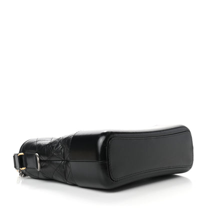 Chanel Aged Calfskin Quilted Medium Gabrielle Hobo Black 4 of 10