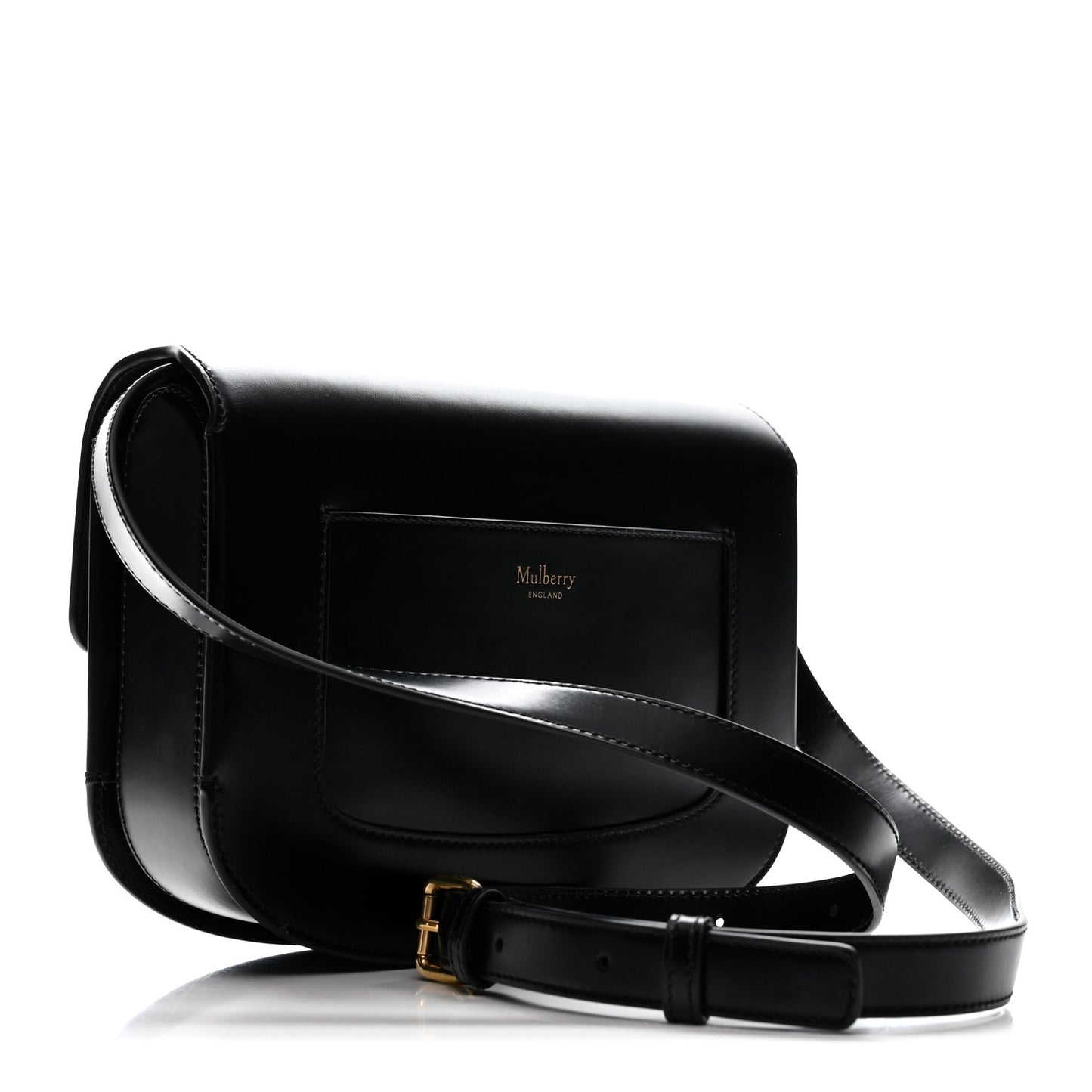 Super Lux Calfskin Small Pimlico Satchel Black