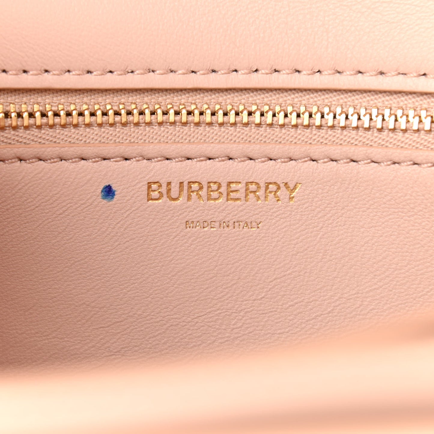 Calfskin Small TB Bag Rose Beige