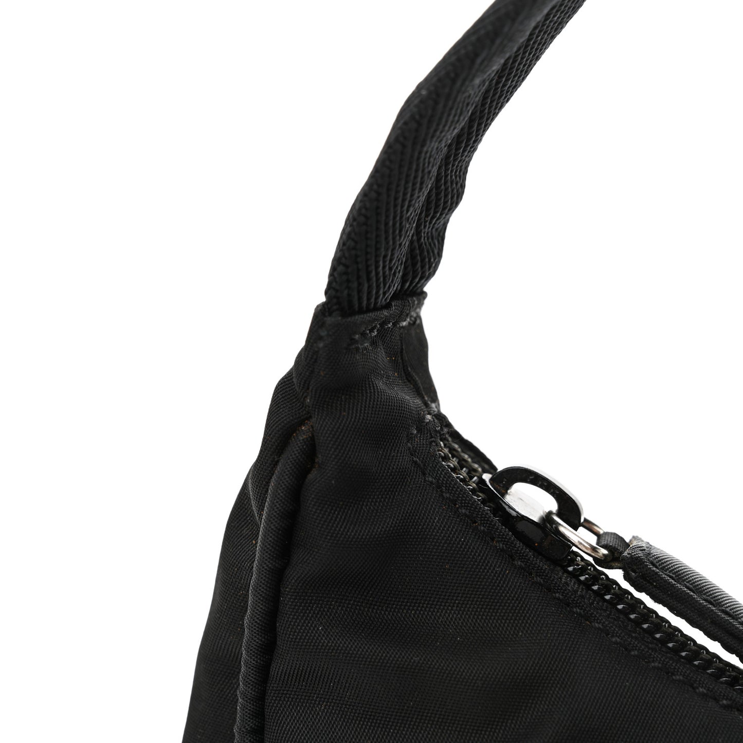 Tessuto Nylon Sport Mini Shoulder Bag Black