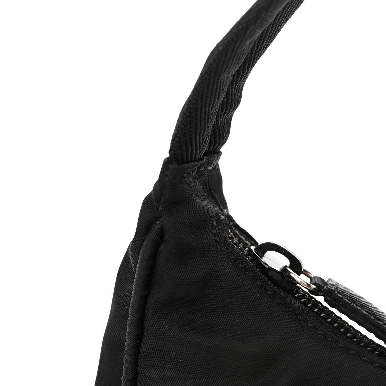 Prada Tessuto Nylon Sport Mini Shoulder Bag Black 12 of 12