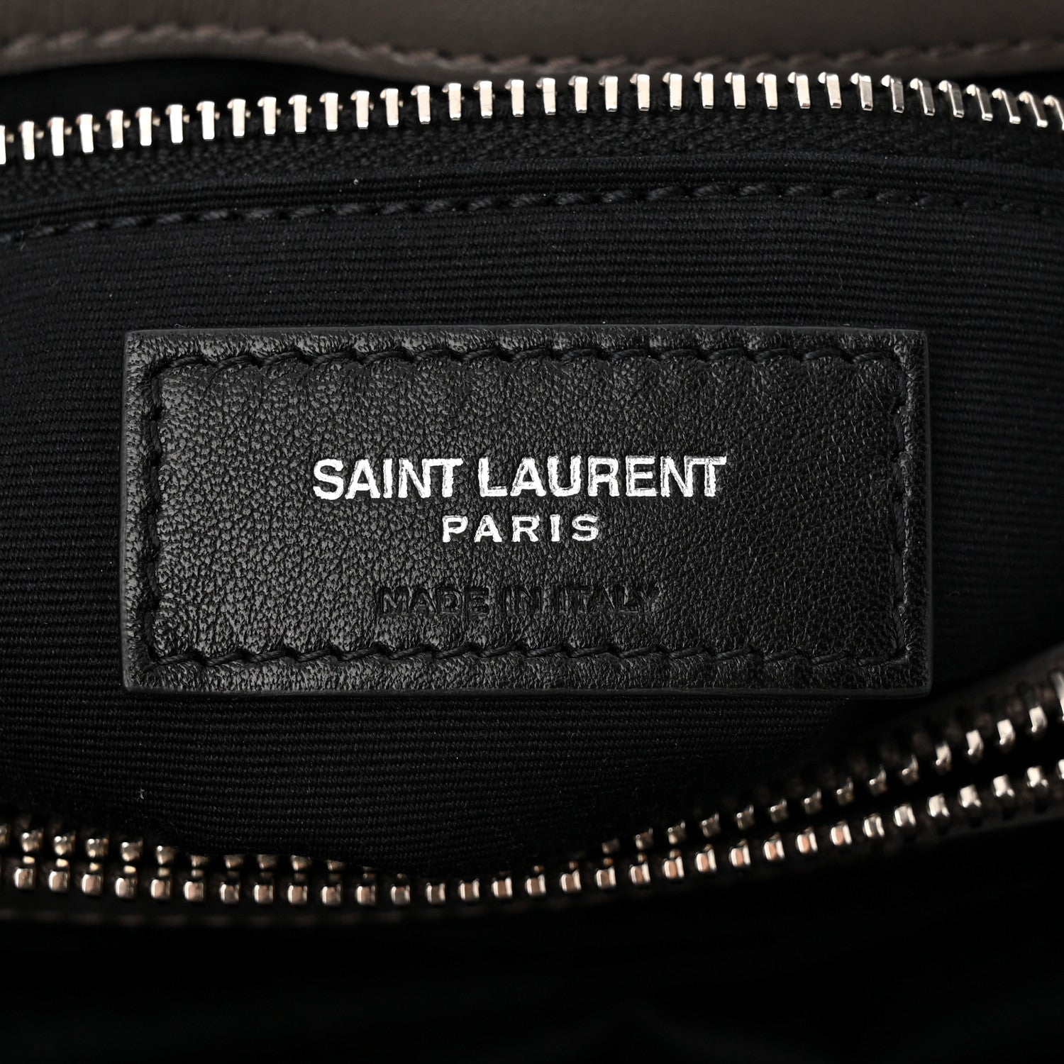 Saint Laurent Calfskin Y Quilted Monogram Medium Loulou Chain Satchel Earth 6 of 10