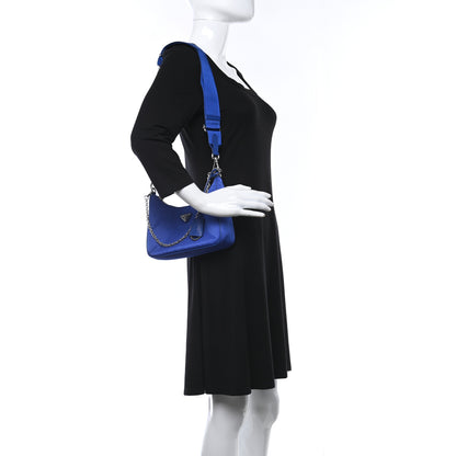 Prada Nylon Re-Edition 2005 Shoulder Bag Indaco 2 of 9