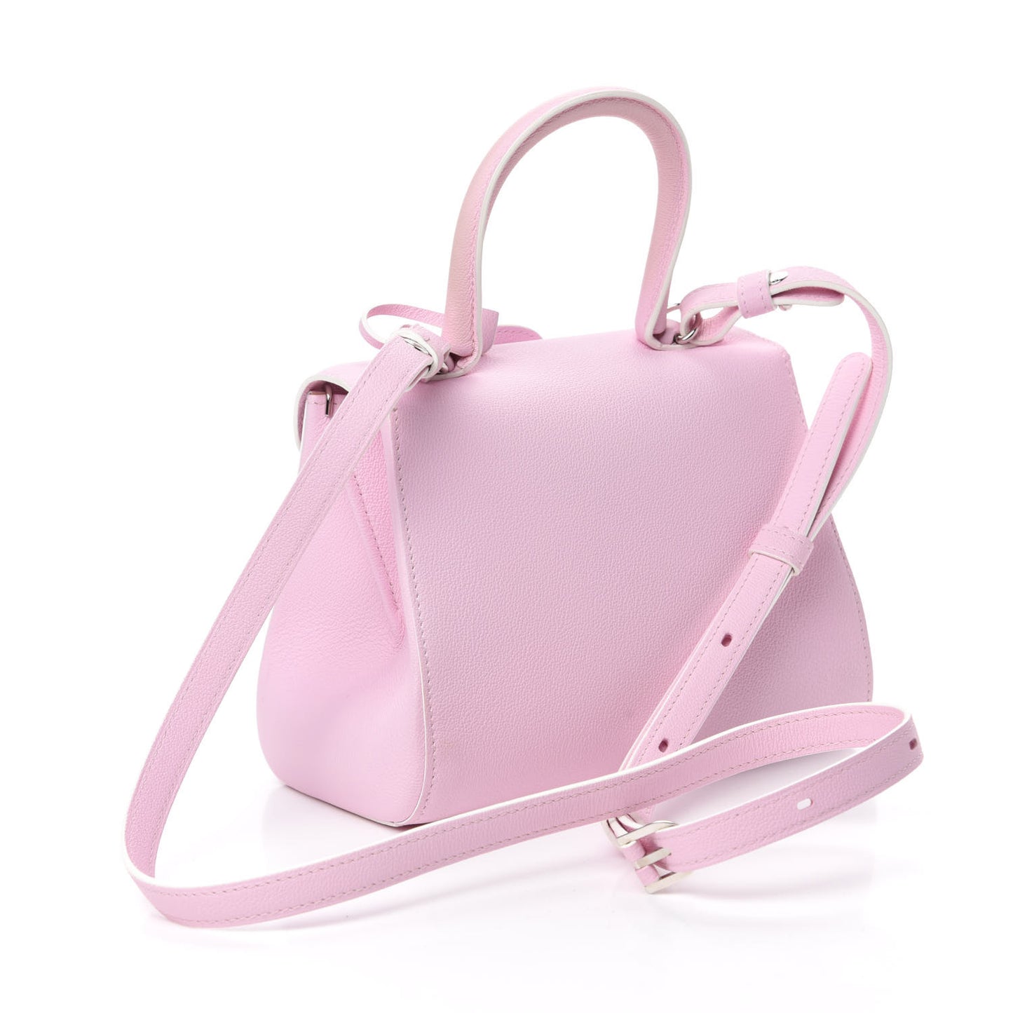 Grained Calfskin Mini Brillant Satchel Nakuru