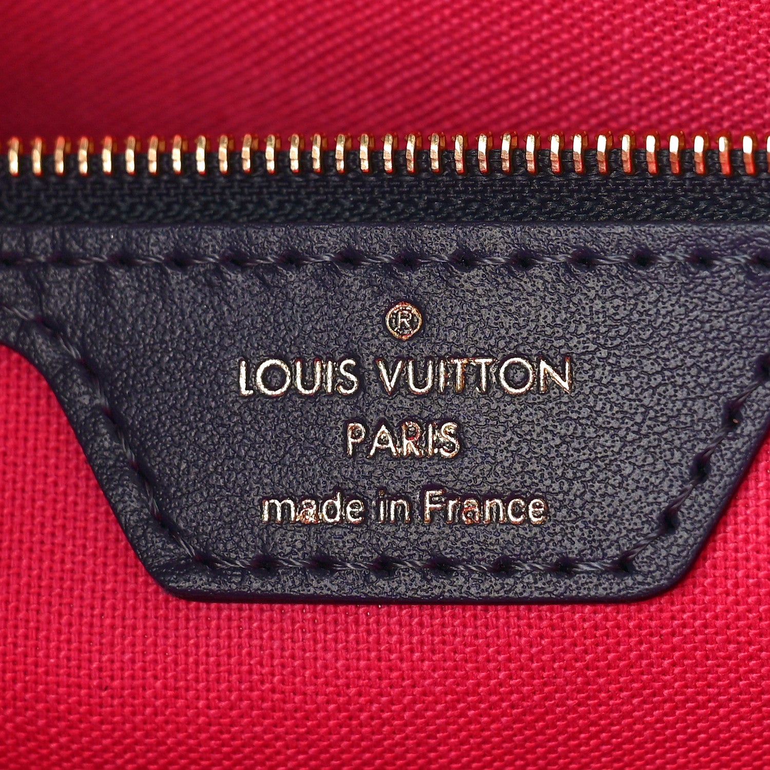 Louis Vuitton Monogram Giant Spring In The City Neverfull MM Midnight Fuchsia 6 of 8