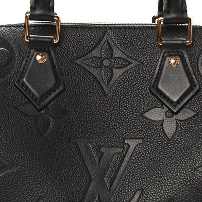 Louis Vuitton Empreinte Monogram Giant Speedy Bandouliere 25 Black 7 of 9
