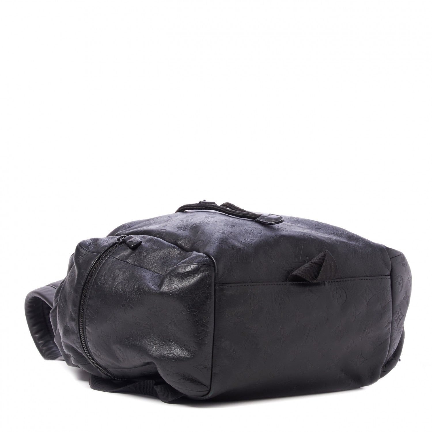 Louis Vuitton Calfskin Monogram Shadow Discovery Backpack Black 4 of 10